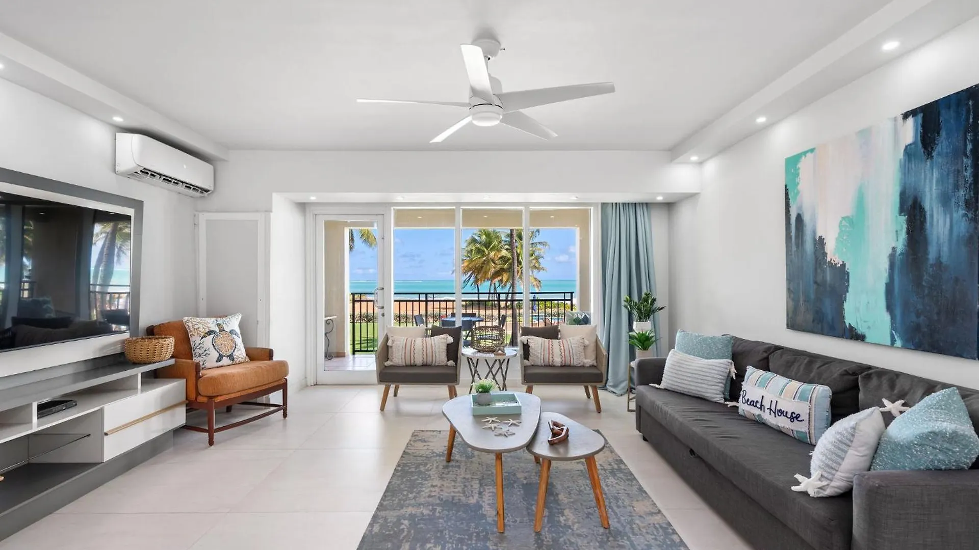 Beachfront Villa In The Rio Mar Resort Rio Grande